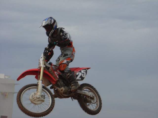 Competencia de motocross